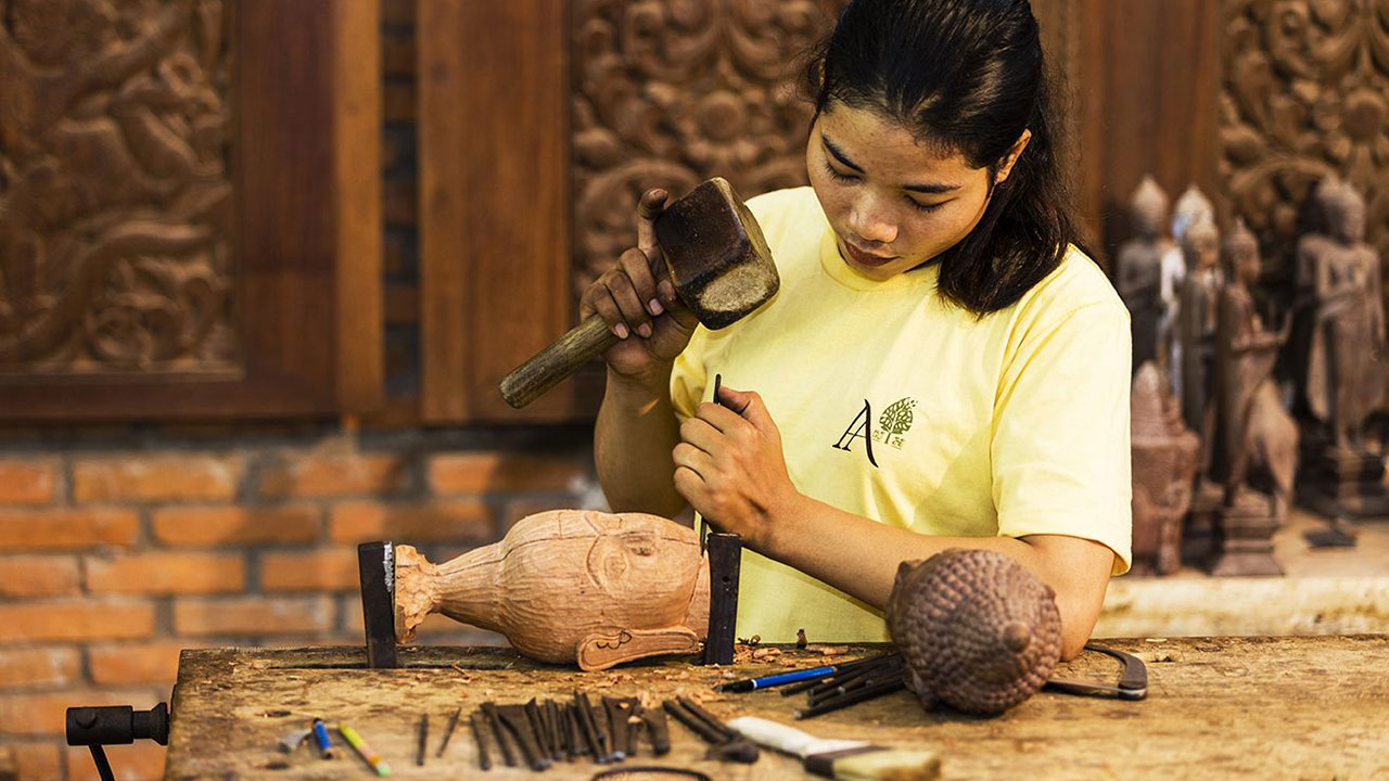 Artisans-Angkor–Les-Chantiers-Ecoles-Siem-Reap