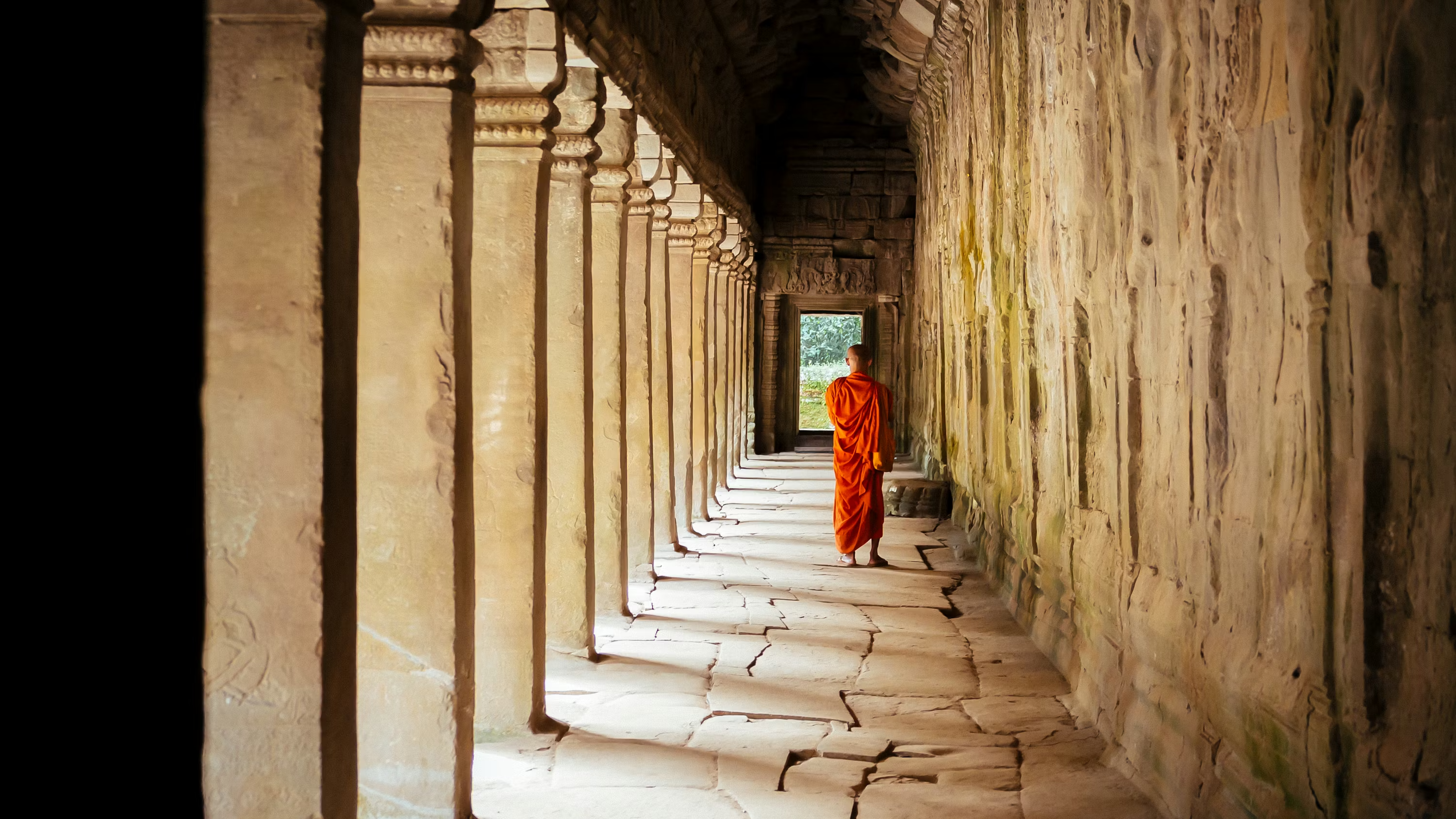 Monks in Siem Reap